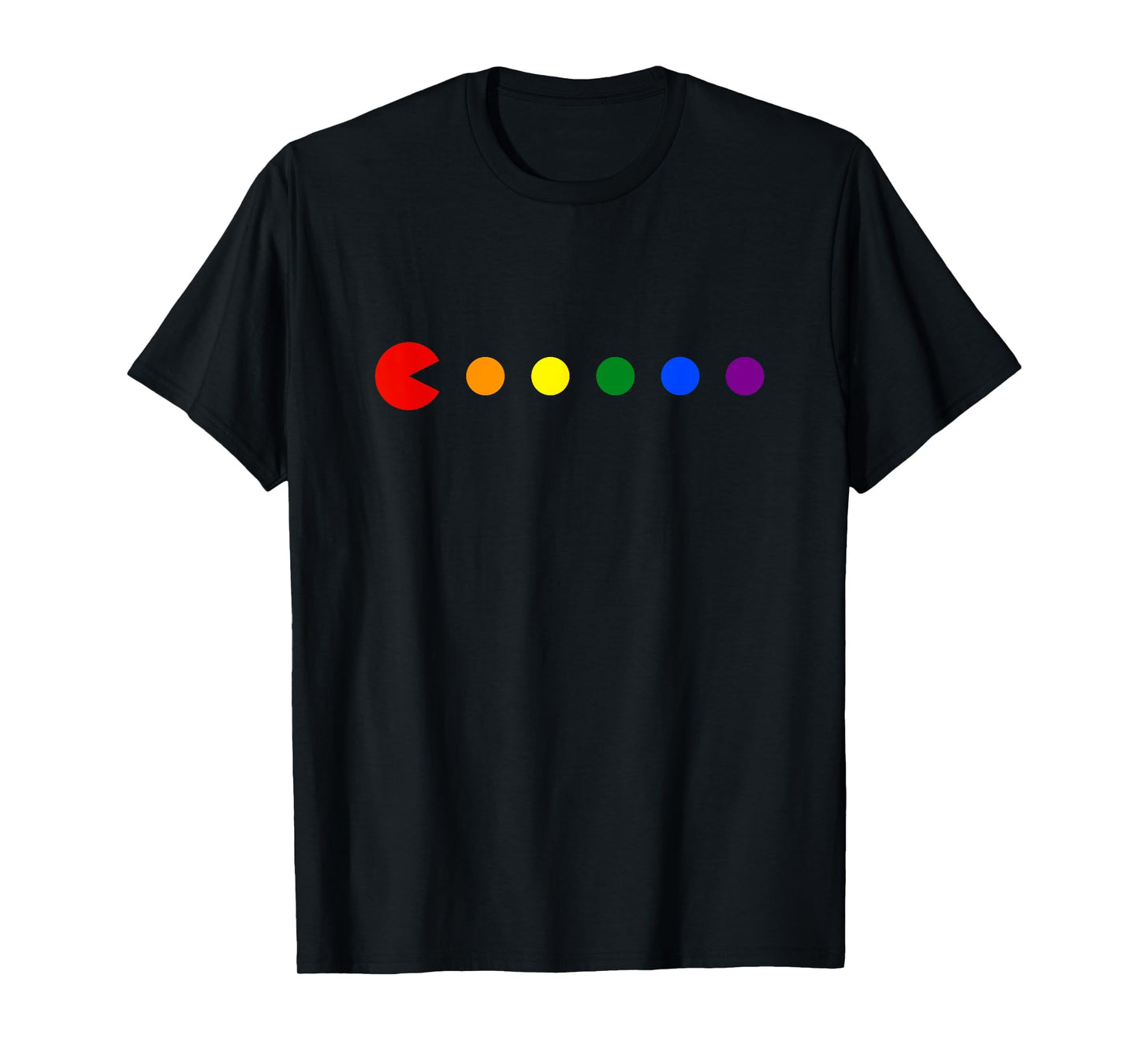 180g cotton round neck single side printed t-shirt, video game rainbow polka dot gay pride month LGBTQ Ally t-shirt, casual t-shirt for men and women, perfect t-shirt for holiday gift, Christmas gift, 2025 gift, New Year gift
