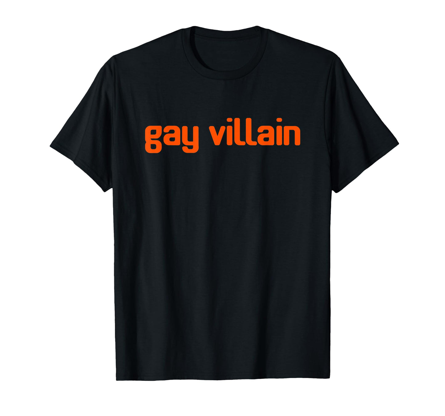 180g pure cotton round neck single side printed t-shirt, gay villain funny LGBT gift t-shirt, casual t-shirt for men and women, perfect t-shirt for holiday gift, Christmas gift, 2025 gift, New Year gift