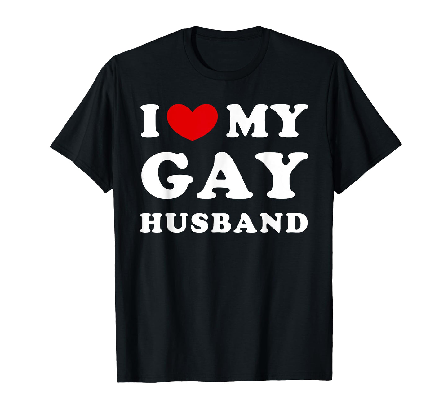 180g pure cotton round neck single side printed t-shirt, I love my gay husband, I love my gay husband t-shirt, casual t-shirts for men and women, perfect t-shirt for holiday gifts, Christmas gifts, 2025 gifts, New Year gifts