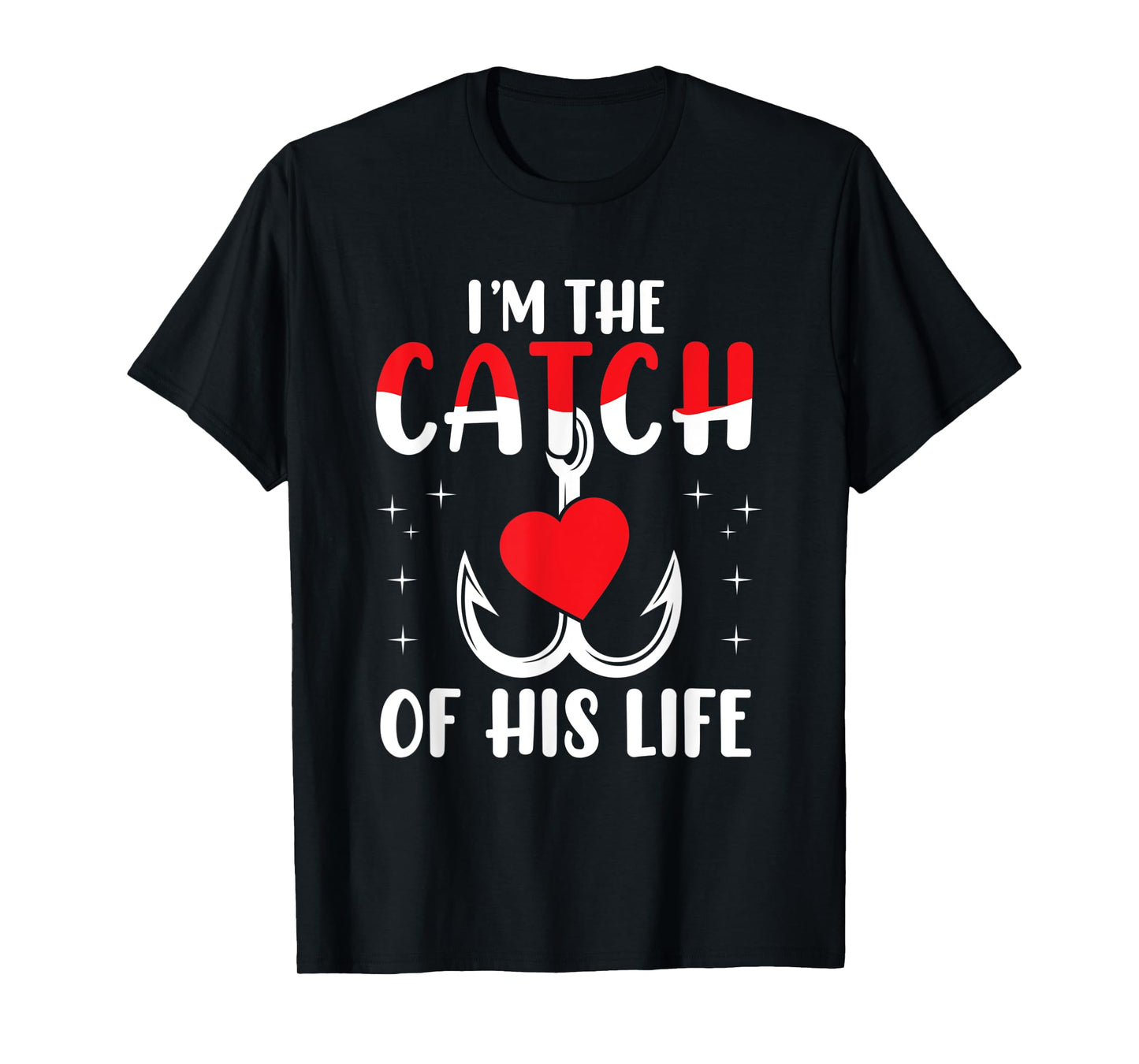 180g pure cotton round neck single-sided printed T-shirt, men's fisherman boyfriend-I am his harvest of a lifetime gay fishing T-shirt, casual T-shirts for men and women, perfect T-shirt for holiday gifts, Christmas gifts, 2025 gifts, New Year gifts