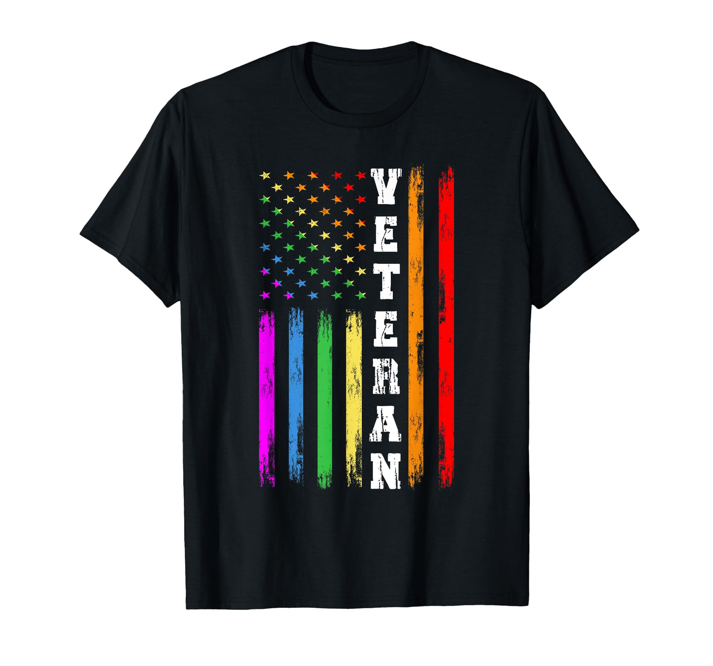 180g pure cotton round neck single side printed t-shirt, veteran LGBTQ rainbow flag gay and lesbian US Army transgender t-shirt, casual t-shirt for men and women, perfect t-shirt for holiday gift, Christmas gift, 2025 gift, New Year gift