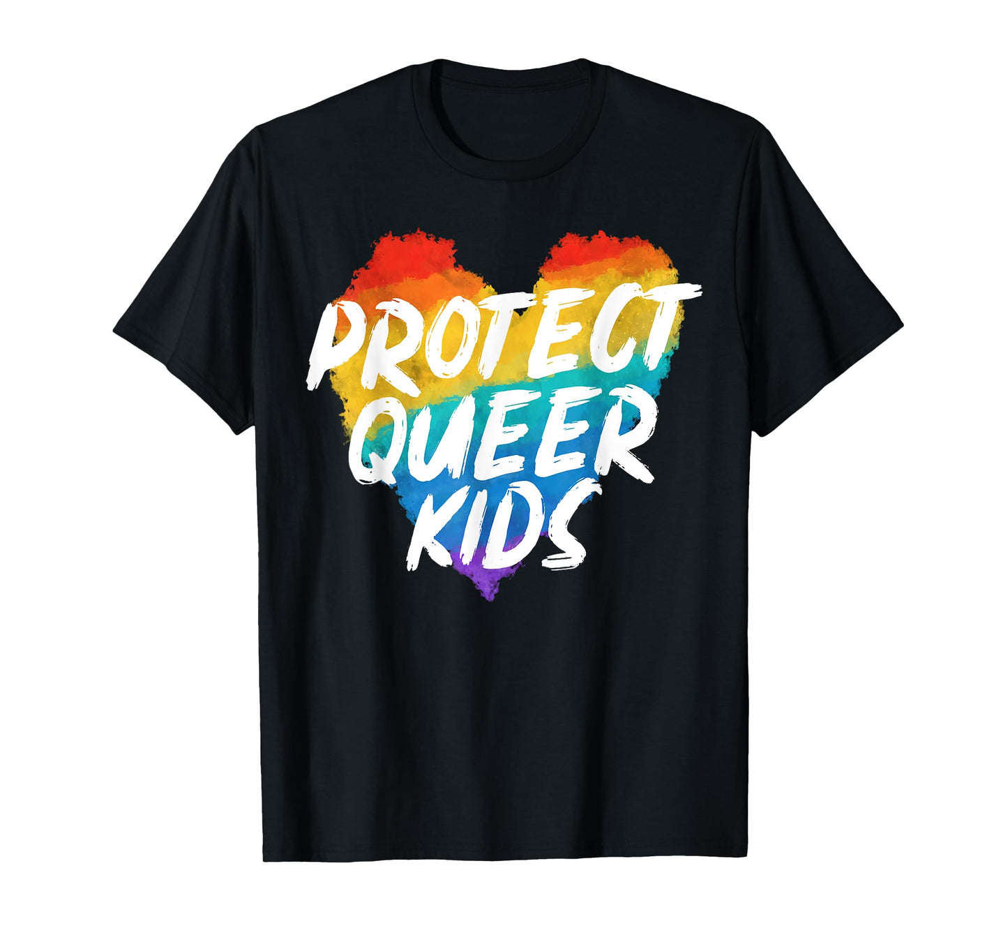 180g pure cotton round neck single-sided printed T-shirt, protect queer rainbow pride month T-shirt, casual T-shirt for men and women, perfect T-shirt for holiday gifts, Christmas gifts, 2025 gifts, New Year gifts