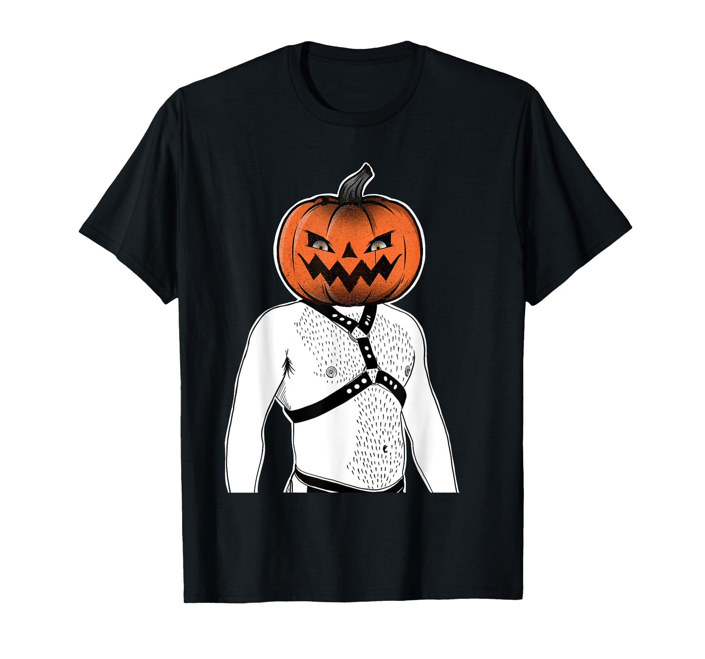 180g pure cotton round neck single-sided printed T-shirt, gay Halloween, LGBT Halloween, bondage belt men, BDSM gay, kinky T-shirt, casual T-shirts for men and women, perfect T-shirt for holiday gifts, Christmas gifts, 2025 gifts, New Year gifts