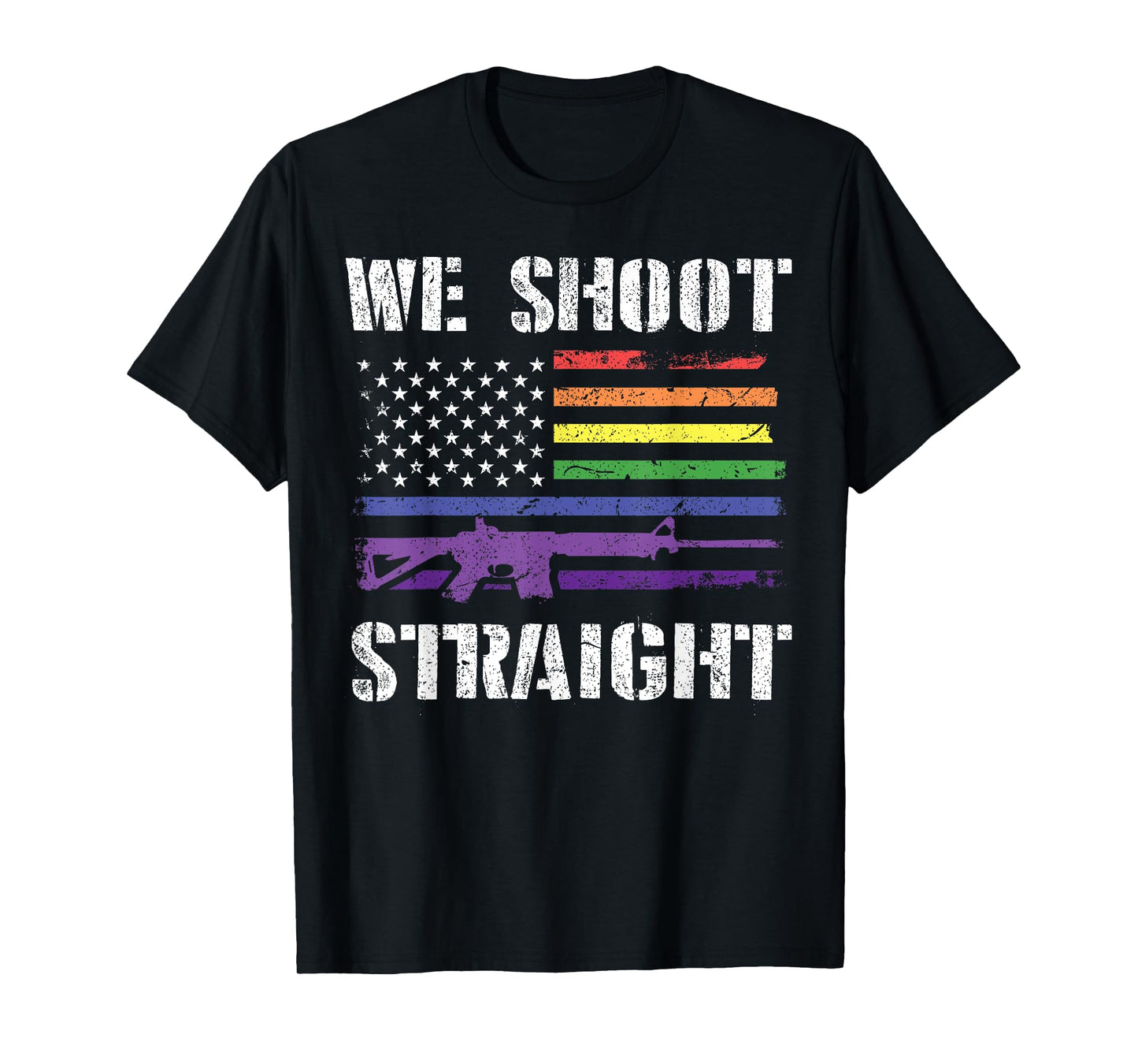 180g pure cotton round neck single side printed t-shirt, gay veterans we are straight LGBT veterans day gift shirt t-shirt, casual t-shirt for men and women, perfect t-shirt for holiday gift, Christmas gift, 2025 gift, New Year gift