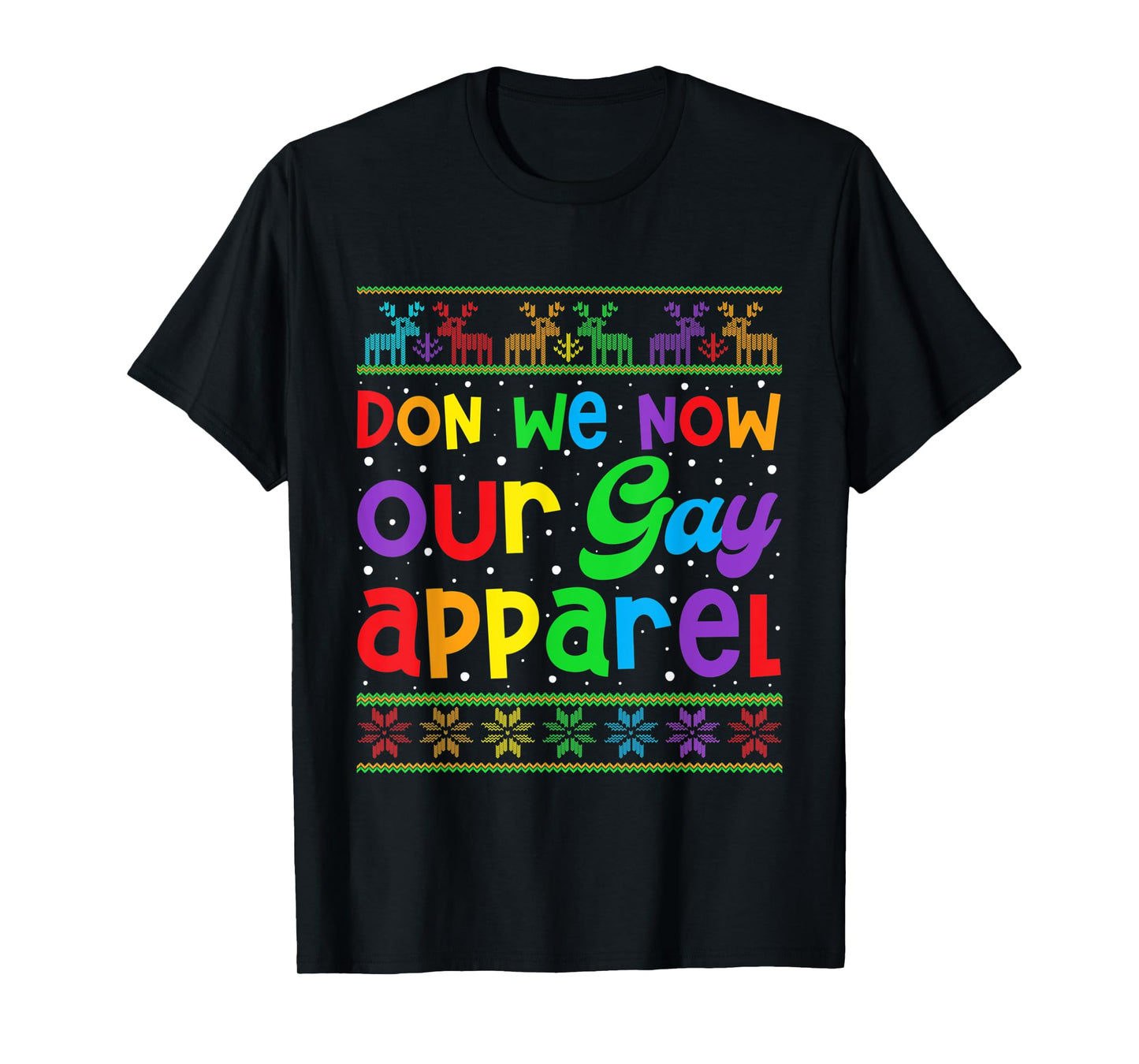 180g pure cotton round neck single side printed t-shirt, our current gay clothing ugly Christmas sweater Christmas LGBT t-shirt, casual t-shirts for men and women, perfect t-shirt for holiday gifts, Christmas gifts, 2025 gifts, New Year gifts