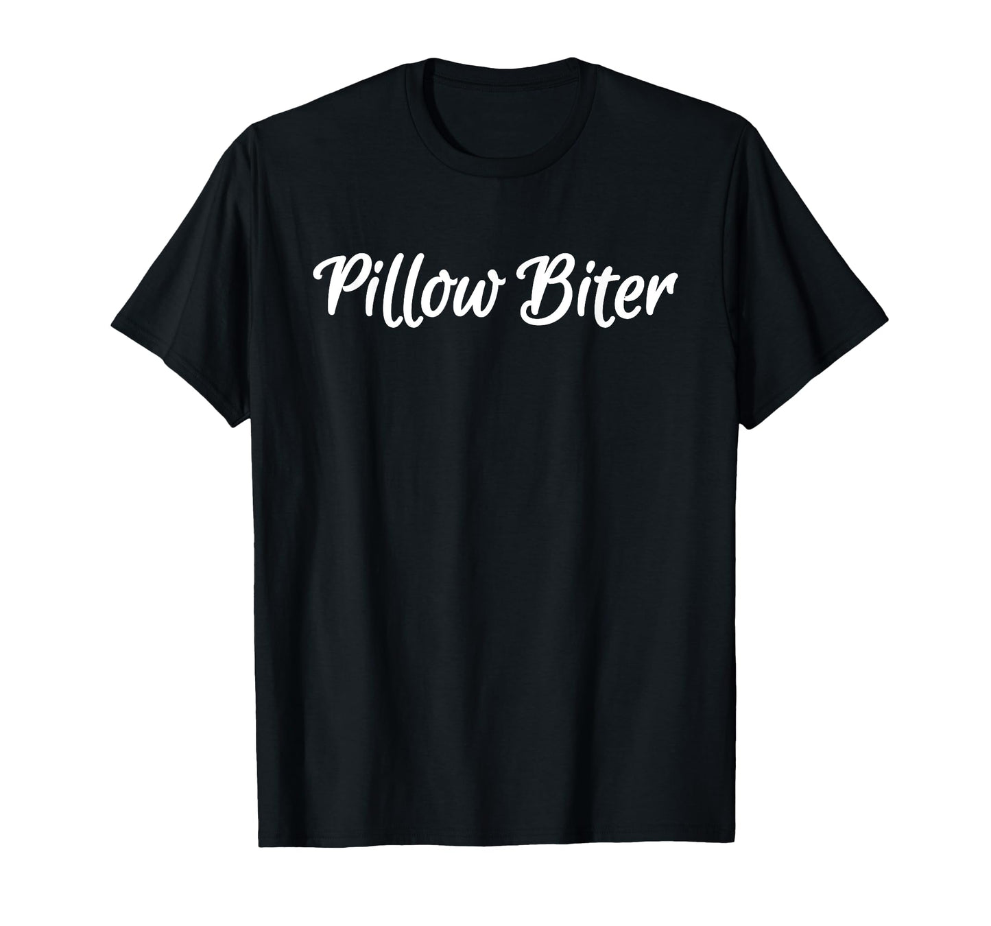 180g pure cotton round neck single side printed T-shirt, pillow bite funny sexual submissive adult humor gay T-shirt, casual T-shirt for men and women, perfect T-shirt for holiday gifts, Christmas gifts, 2025 gifts, New Year gifts