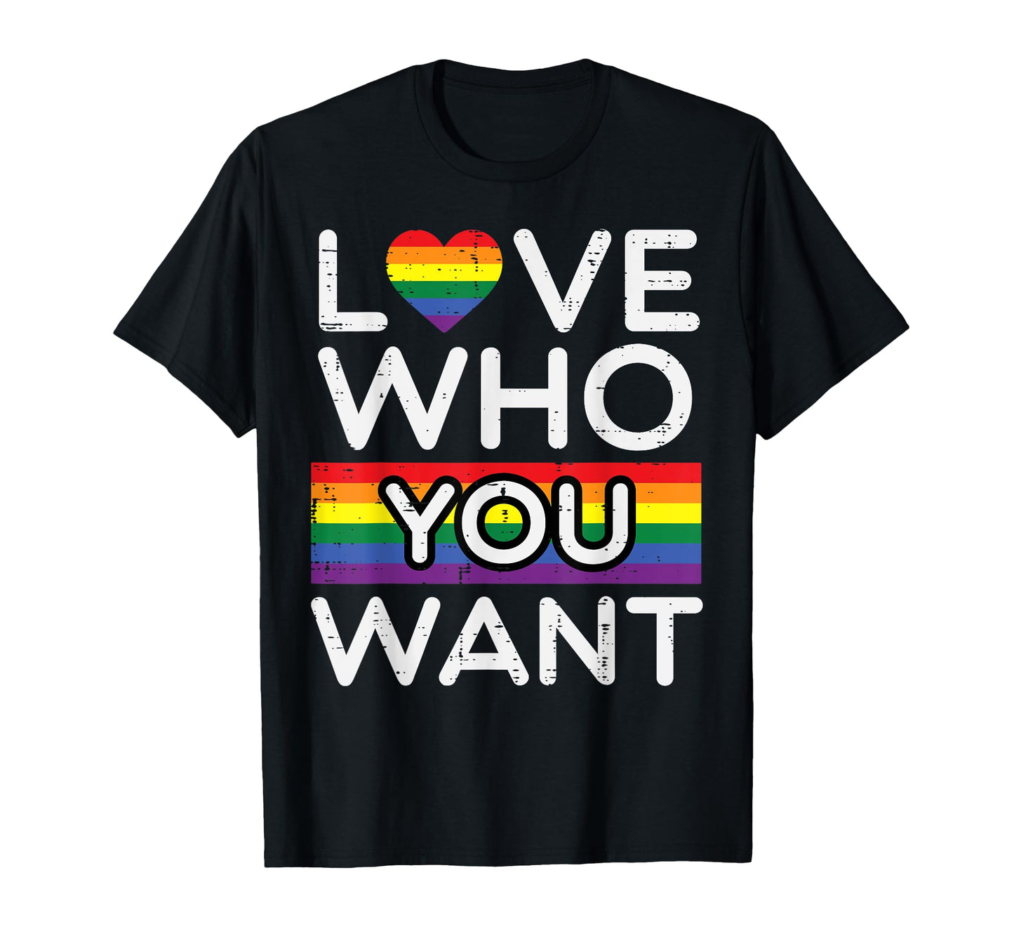 180g cotton round neck single side printed t-shirt, love you want rainbow flag gay pride ally LGBTQ month t-shirt, casual t-shirt for men and women, perfect t-shirt for holiday gift, Christmas gift, 2025 gift, New Year gift