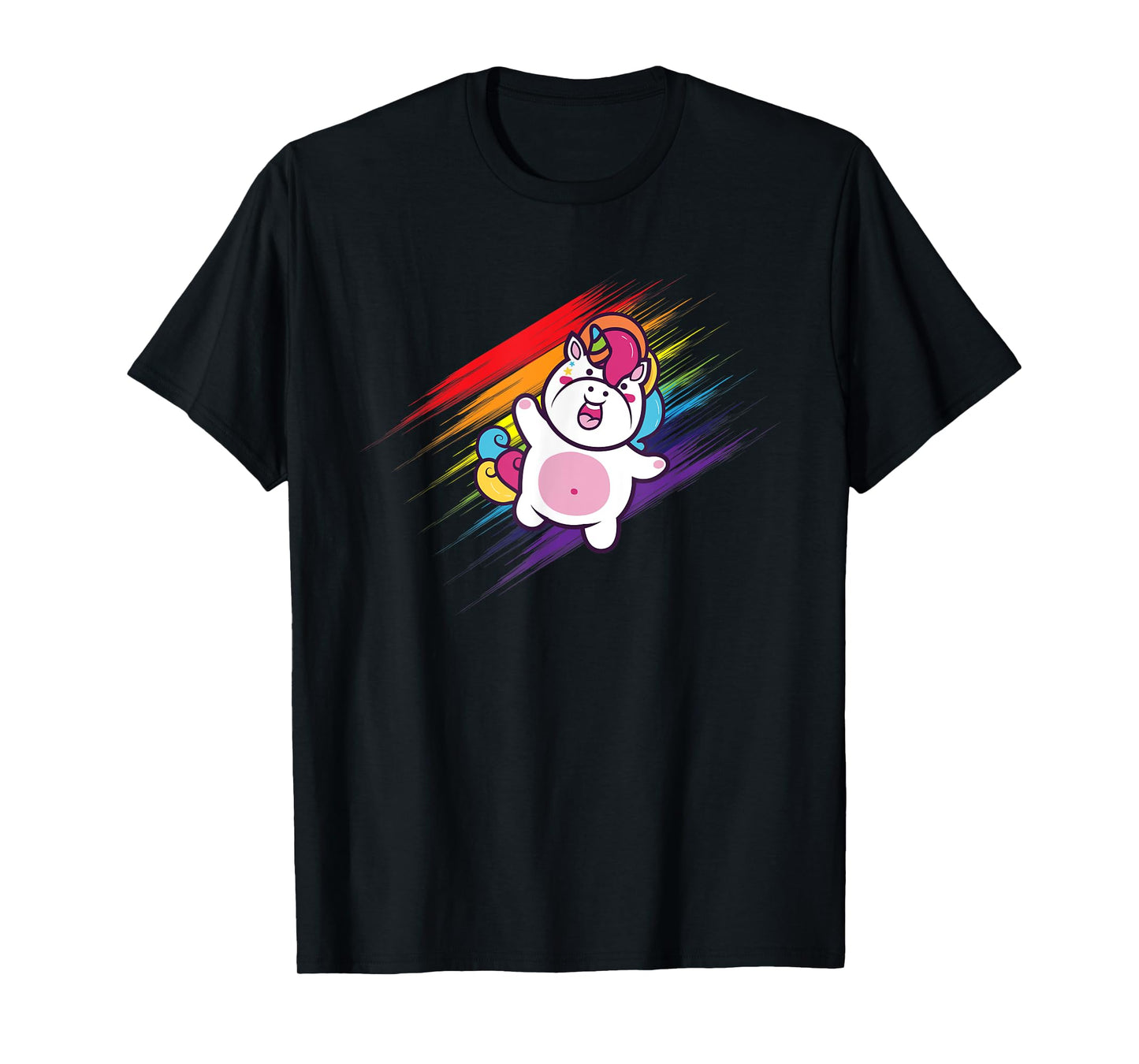 180g pure cotton round neck single side printed T-shirt, unicorn and rainbow flag LGBT gay pride T-shirt, casual T-shirt for men and women, perfect T-shirt for holiday gifts, Christmas gifts, 2025 gifts, New Year gifts